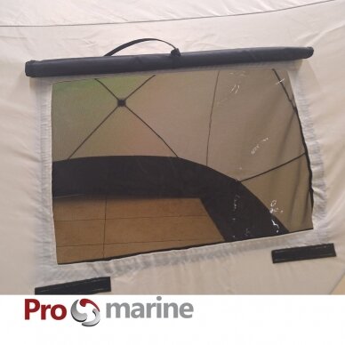 Pop-Up Portable Ice Shelter ProMarine double 360 (360*180*180cm,  grey/black) 2
