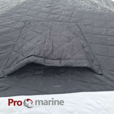Pop-up shelter for ice fishing ProMarine 260T (260*225*170cm, insulated grey/black) 8