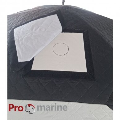 Pop-up shelter for ice fishing ProMarine 260T (260*225*170cm, insulated grey/black) 6