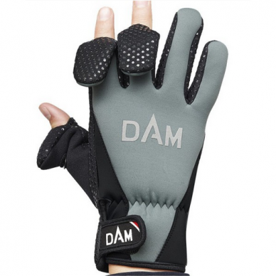 Gloves DAM Neoprene, black/grey - Size L 1 Gloves DAM Neoprene, black/grey - Size L 1
