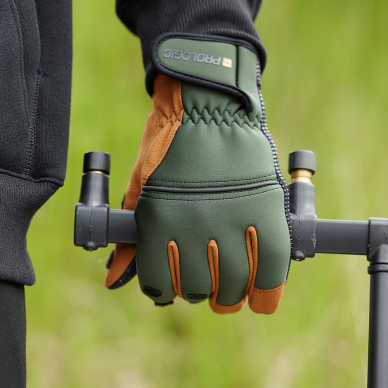 Pirštinės Prologic Neoprene Grip Glove, green/black 4