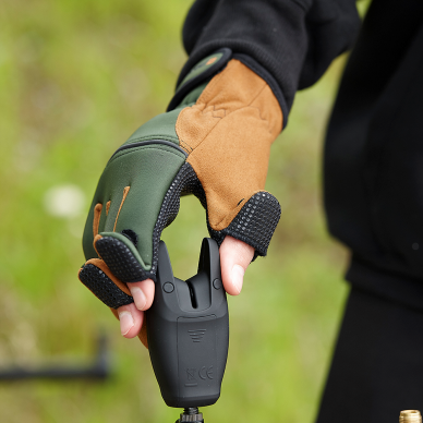 Pirštinės Prologic Neoprene Grip Glove, green/black 5