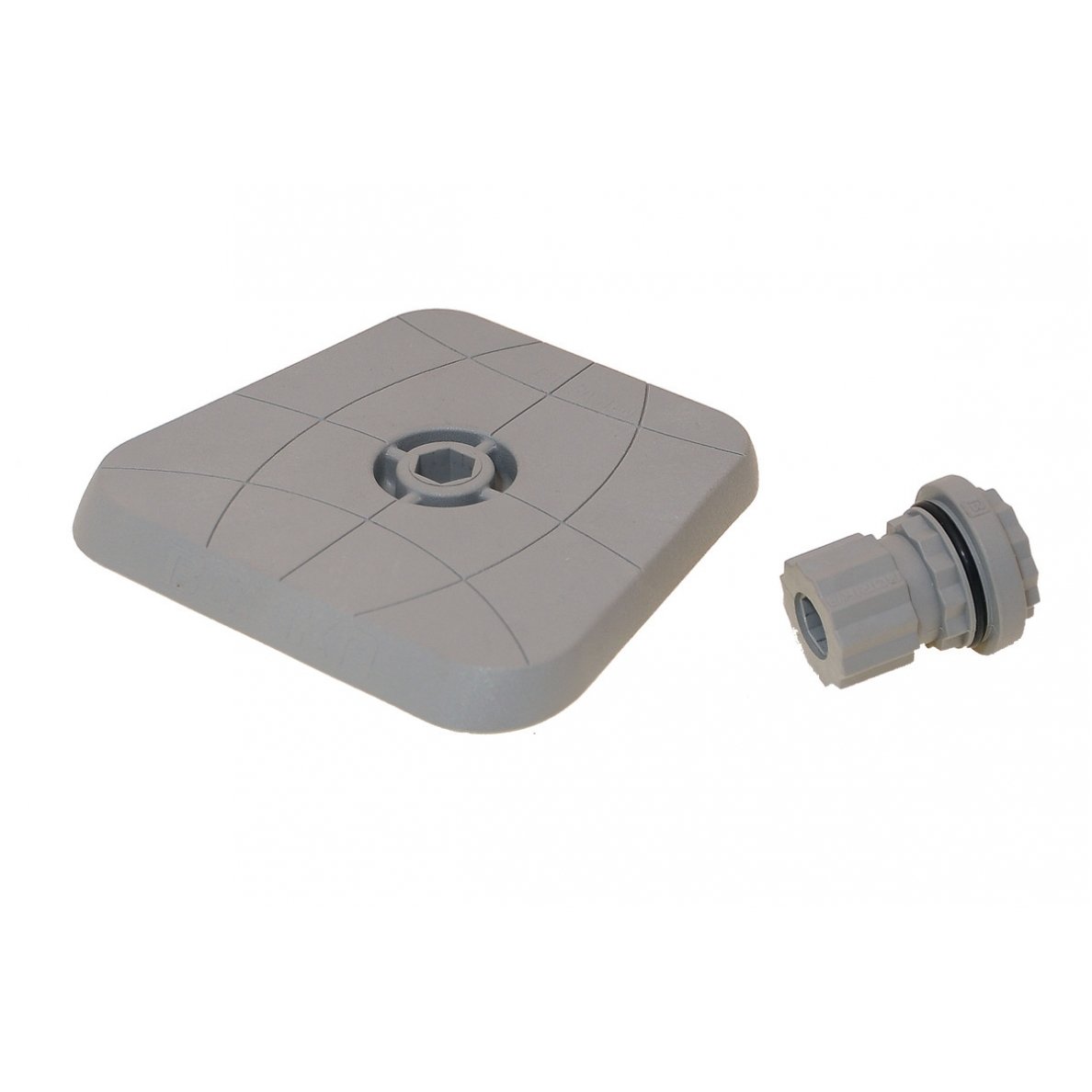 Platform for fish finder and other devices, 100mm x 100mm 3