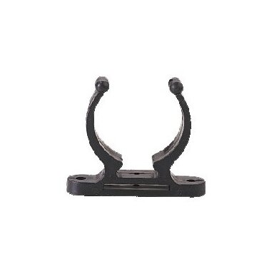 Plastc Spring Clip Lalizas (Ø35 mm, black)