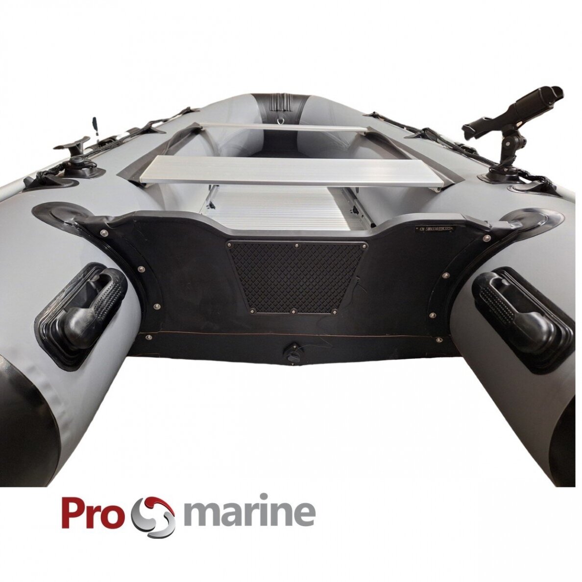 Inflatable motor boat with keel ProMarine AL380 (380cm, floor Aluminum, dark grey) 5 Inflatable motor boat with keel ProMarine AL380 (380cm, floor Aluminum, dark grey) 5