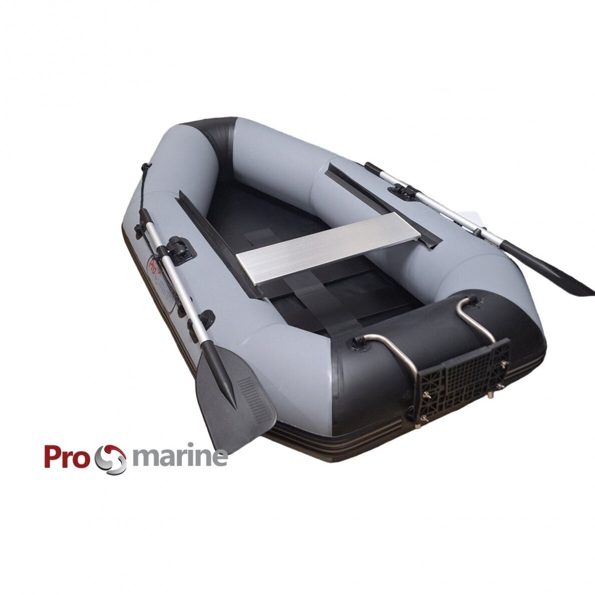 Inflatable boat ProMarine IBP230 Airdeck (230cm, Inflatable deck, dark grey, transom kit) 2 Inflatable boat ProMarine IBP230 Airdeck (230cm, Inflatable deck, dark grey, transom kit) 2