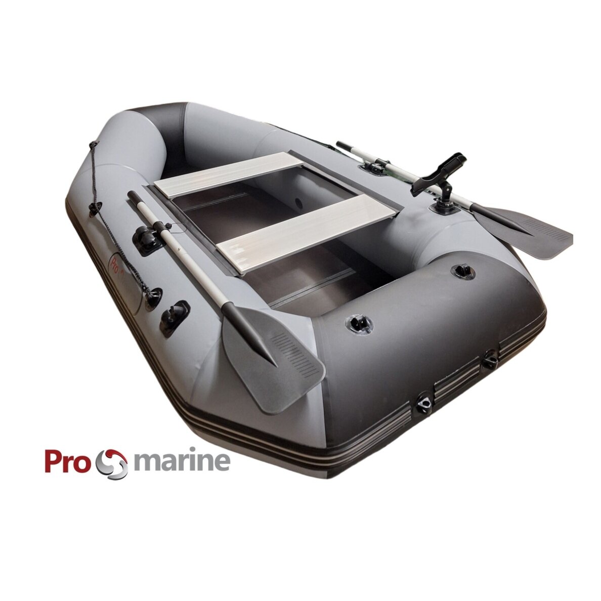 Inflatable boat ProMarine IBP265 (265cm, SLATTED FLOOR, dark grey)