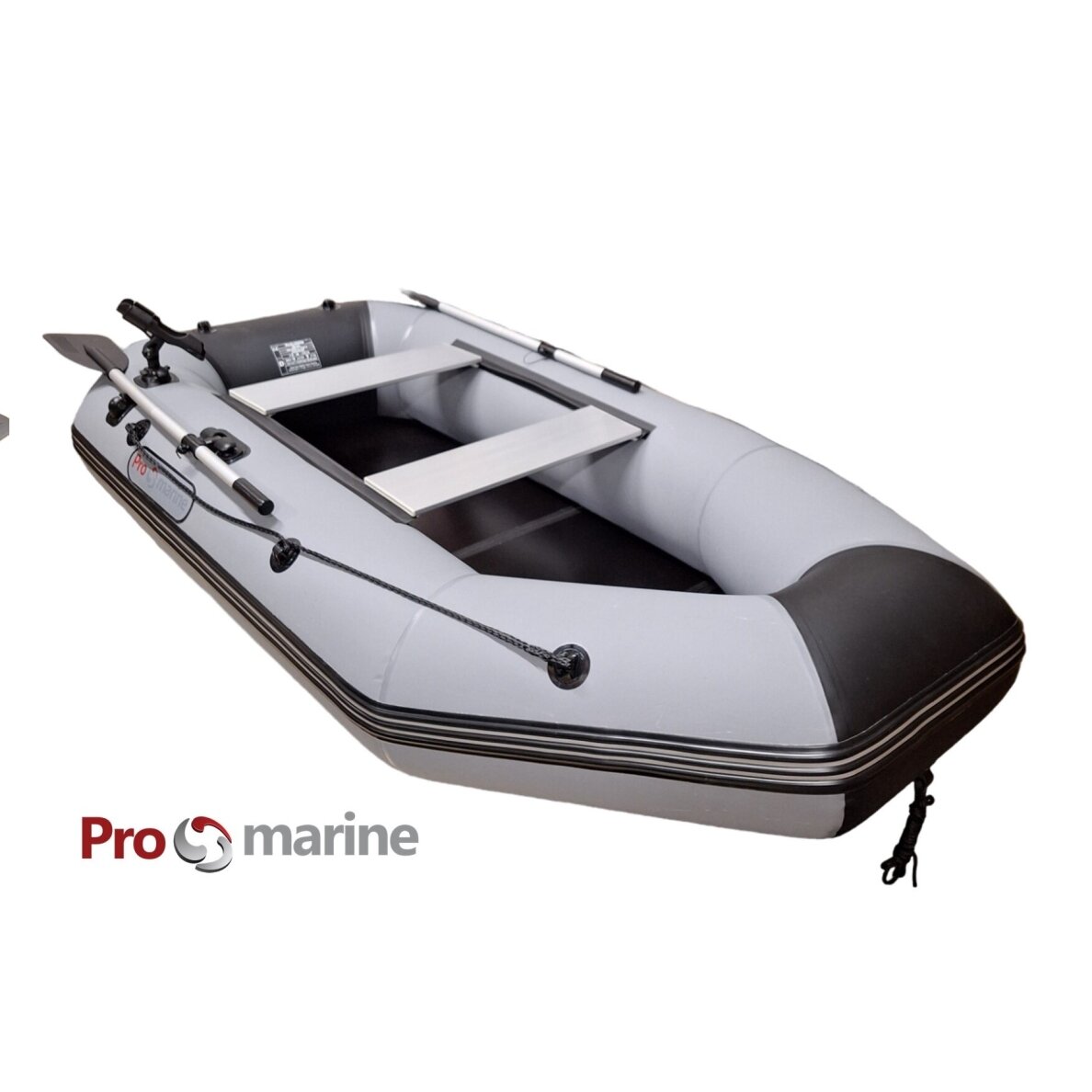 Inflatable boat ProMarine IBP265 (265cm, SLATTED FLOOR, dark grey) 1