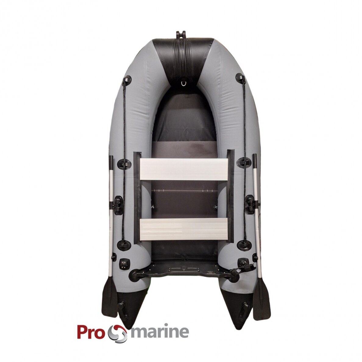Inflatable motor boat ProMarine SL330 (330cm, floor book, dark grey) 2 Inflatable motor boat ProMarine SL330 (330cm, floor book, dark grey) 2