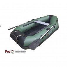 Inflatable boat ProMarine IBP230 (Slated floor, green, transom kit)