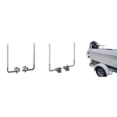 BOAT TRAILER POLE GUIDES OCEANSOUTH (RECTANGULAR BEAMS, 560mm)
