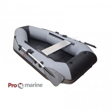 Pripučiama PVC Valtis ProMarine IBP230 (dugnas lentučių, spalva: T. pilka)