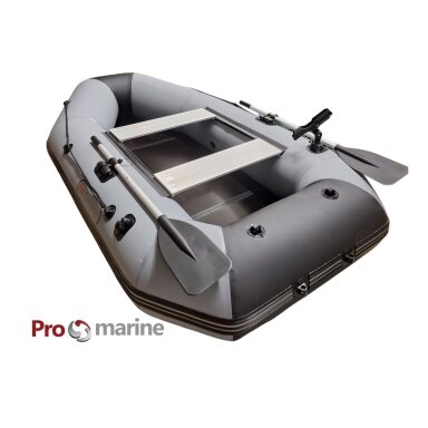 Pripučiama PVC Valtis ProMarine IBP300 ( 300cm, dugnas LENTELĖS, spalva: T. pilka)