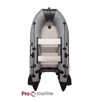 Pripučiama PVC Valtis ProMarine AD300 ( 300cm, dugnas Airdeck, spalva: T. pilka) Pripučiama PVC Valtis ProMarine AD300 ( 300cm, dugnas Airdeck, spalva: T. pilka)