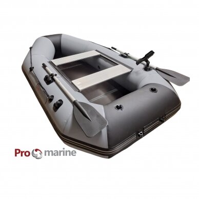 Inflatable boat ProMarine IBP265 (265cm, floor book, dark grey)