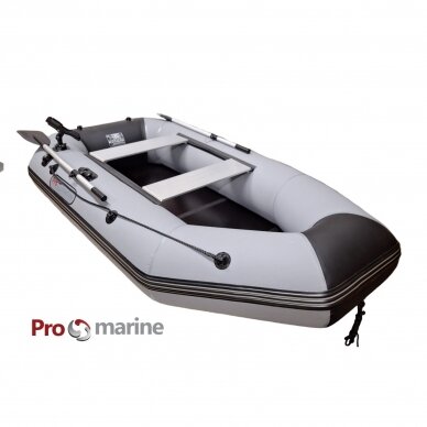 Inflatable boat ProMarine IBP265 (265cm, floor book, dark grey) 1