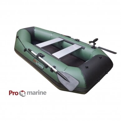 Inflatable boat ProMarine IBP265 (265cm, floor book, green) Inflatable boat ProMarine IBP265 (265cm, floor book, green)