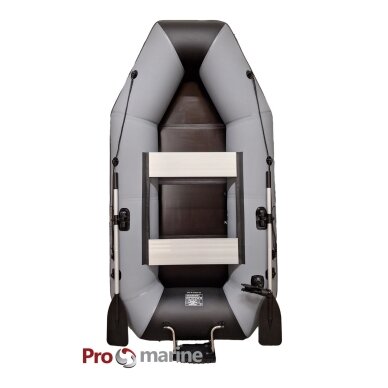 Inflatable boat ProMarine IBP265 (265cm, SLATTED FLOOR, dark grey, transom kit) 2
