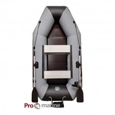 Inflatable boat ProMarine IBP265 (265cm, floor book, dark grey, transom kit) 2