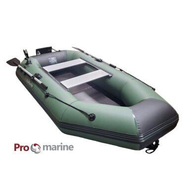 Inflatable boat ProMarine IBP265 (265cm, SLATTED FLOOR, green, transom kit) 1