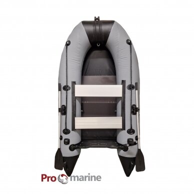 Inflatable motor boat ProMarine SL330 (330cm, floor book, dark grey) 2 Inflatable motor boat ProMarine SL330 (330cm, floor book, dark grey) 2