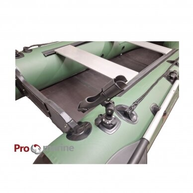 Inflatable motor boat ProMarine SL330 (330cm, floor book, green) 1 Inflatable motor boat ProMarine SL330 (330cm, floor book, green) 1