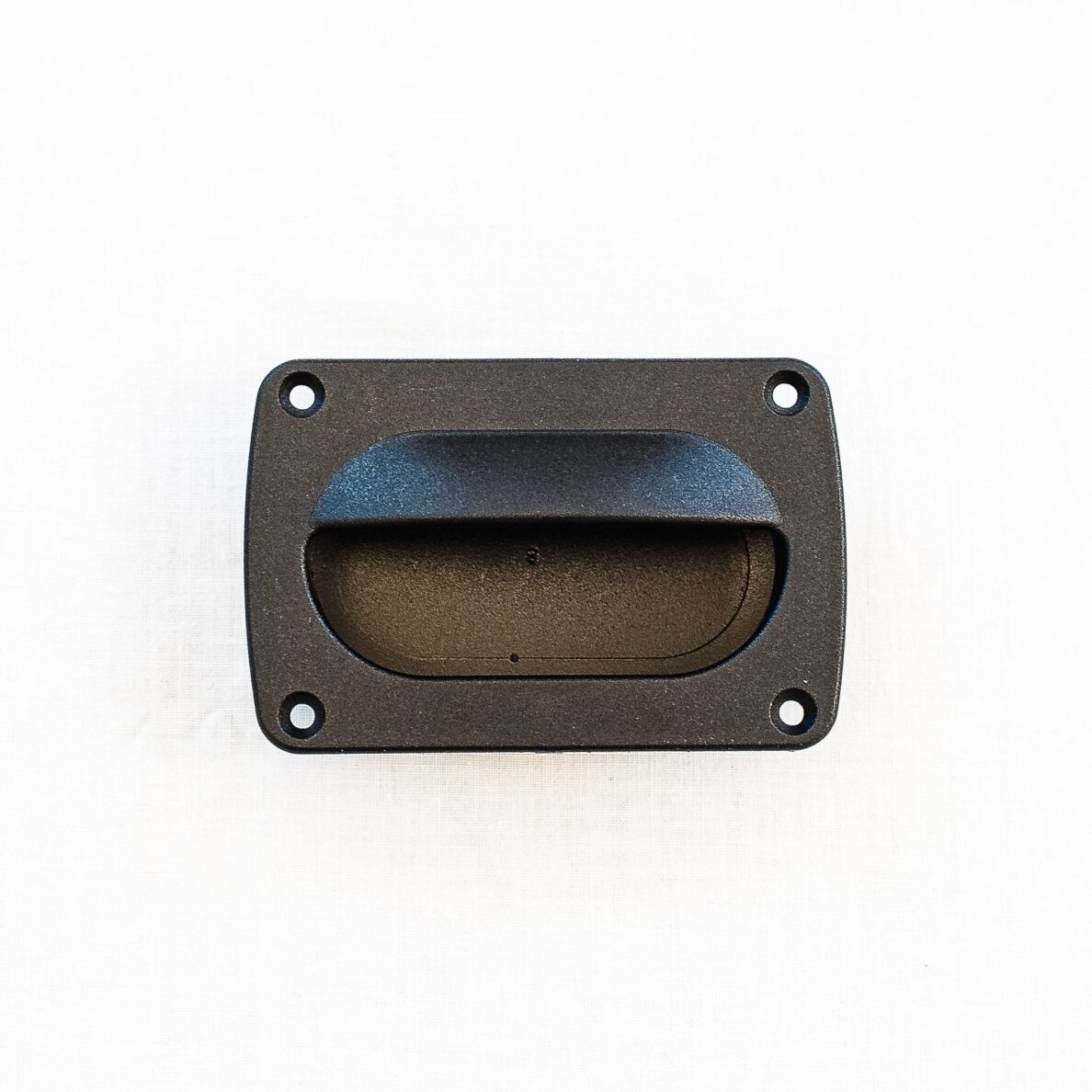 Flush mount handle Whitecap (black, polimer, 93x62mm) Flush mount handle Whitecap (black, polimer, 93x62mm)