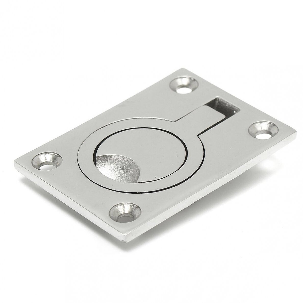 Pull ring Stainless-steel (62x44mm) Pull ring Stainless-steel (62x44mm)