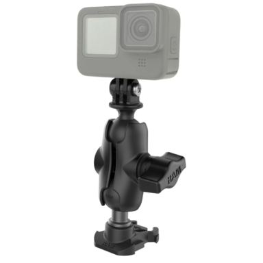 RAM® rutulinis adapteris GoPro® pagrindams su universaliu veiksmo kameros adapteriu RAM® rutulinis adapteris GoPro® pagrindams su universaliu veiksmo kameros adapteriu