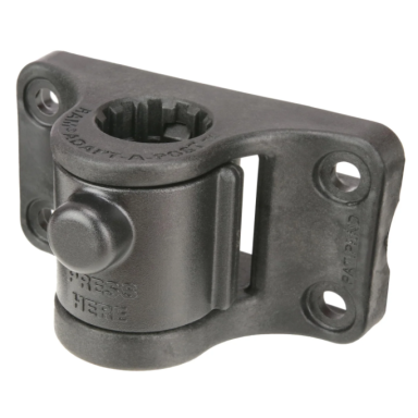 RAM® Universal Adapt-A-Post™ Priekio Tvirtinimo Bazė su Išgręžtomis Skylėmis RAM® Universal Adapt-A-Post™ Priekio Tvirtinimo Bazė su Išgręžtomis Skylėmis