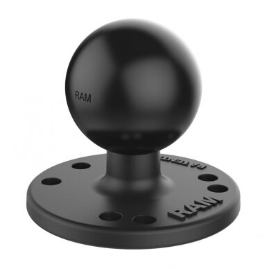 RAM® Apvali plokštė su rutuliu - C dydis RAM® Apvali plokštė su rutuliu - C dydis