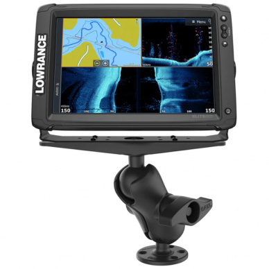 RAM® Large Marine Electronics Mount - D Size Short 1 RAM® Large Marine Electronics Mount - D Size Short 1