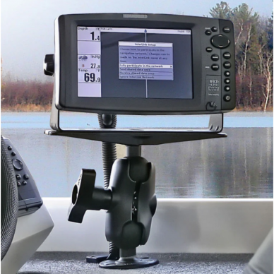 RAM® Large Marine Electronics Mount - D Size Short 2 RAM® Large Marine Electronics Mount - D Size Short 2