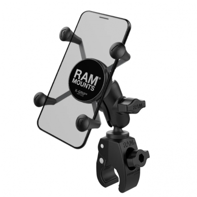 RAM® X-Grip® Phone Mount with RAM® Tough-Claw™ Small Clamp Base - Short RAM® X-Grip® Phone Mount with RAM® Tough-Claw™ Small Clamp Base - Short