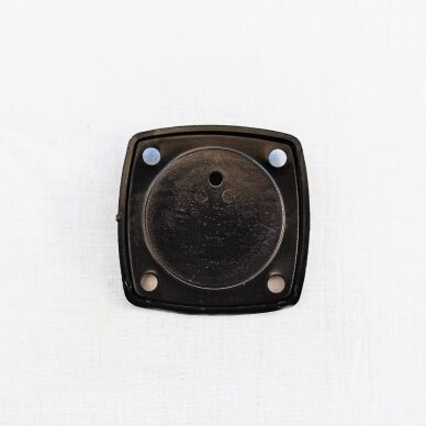 Flush mount handle Whitecap (black, polimer, 57x57mm) 1