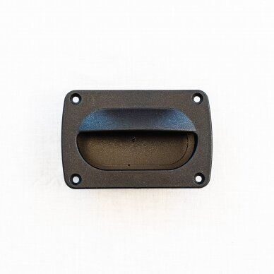 Flush mount handle Whitecap (black, polimer, 93x62mm) Flush mount handle Whitecap (black, polimer, 93x62mm)