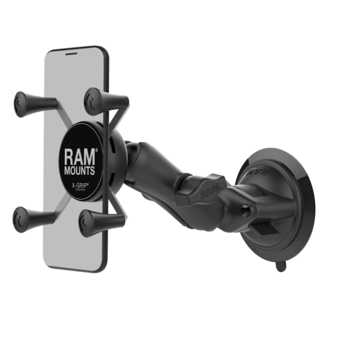 RAM® X-Grip® telefono laikiklis su RAM® Twist-Lock™ siurbtuku RAM® X-Grip® telefono laikiklis su RAM® Twist-Lock™ siurbtuku