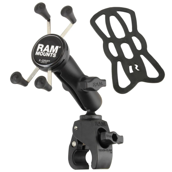 RAM® X-Grip® Telefonų Laikiklis su RAM® Tough-Claw™ Mažo Siaurintuvo Pagrindu - Vidutinio Dydžio 1 RAM® X-Grip® Telefonų Laikiklis su RAM® Tough-Claw™ Mažo Siaurintuvo Pagrindu - Vidutinio Dydžio 1