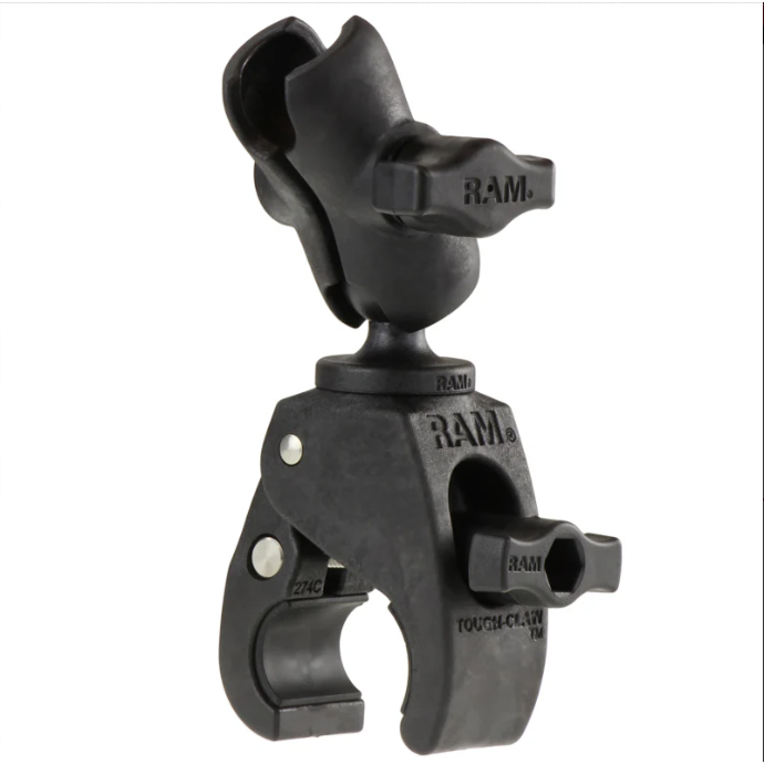RAM® Tough-Claw™ mažas spaustuko pagrindas su dviguba lizdine svirtimi - trumpas RAM® Tough-Claw™ mažas spaustuko pagrindas su dviguba lizdine svirtimi - trumpas