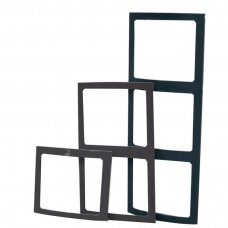 Switch Panel Frame, single, L 9.5cm W 10cm, black