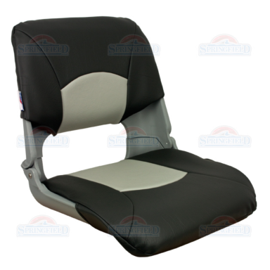 Springfield Skipper Standard Fold Down Seat – Gray / Charcoal
