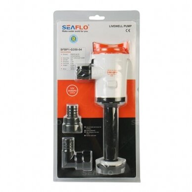 04 Series 350GPH Seaflo Baitwell/ Livewell Pump 1 04 Series 350GPH Seaflo Baitwell/ Livewell Pump 1
