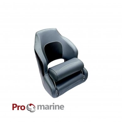 Fishing Seat Premium Captain Promarine (Charcoal/black) 3