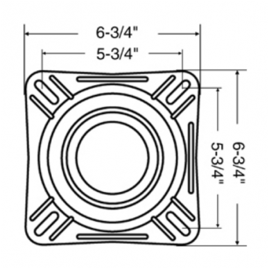 Tilt for seat "SPRINGFIELD" 360 degree 1 Tilt for seat "SPRINGFIELD" 360 degree 1