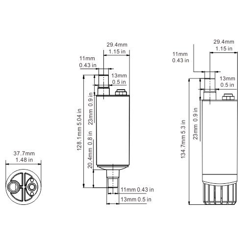 Seaflo 200GPH Submersible and Inline Pump 2 Seaflo 200GPH Submersible and Inline Pump 2