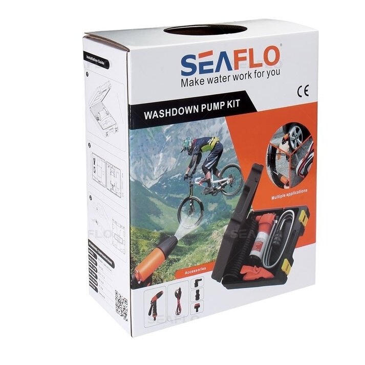 Seaflo vandens pompos komplektas 12v, 17lpm 3 Seaflo vandens pompos komplektas 12v, 17lpm 3