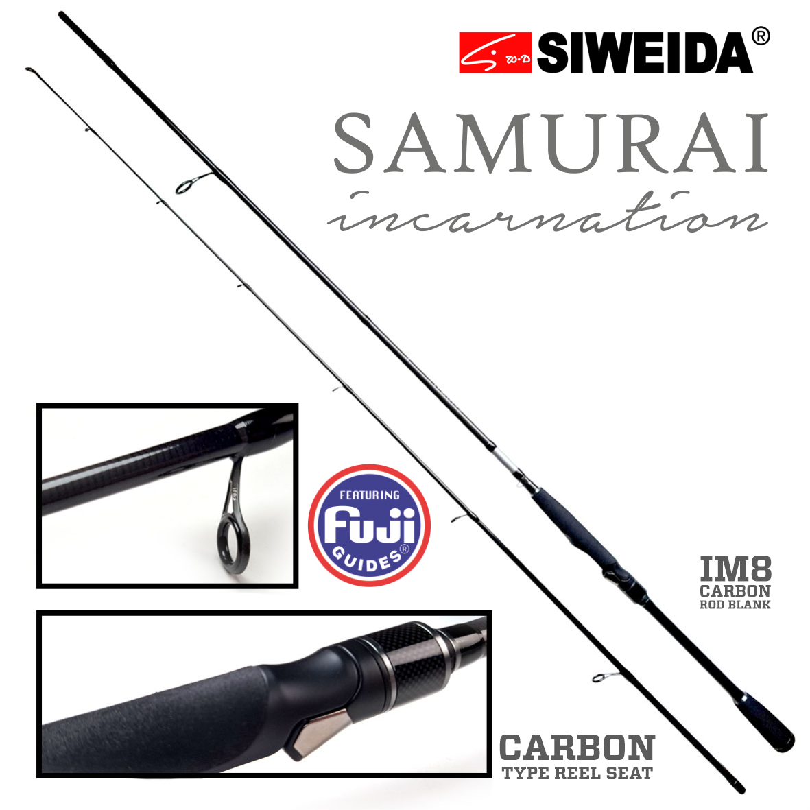Spinning Rod Siweida SAMURAI Incarnation
