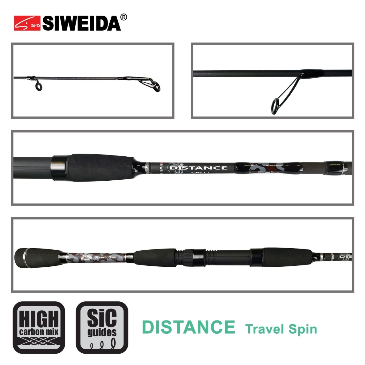 Spiningas Siweida DISTANCE Travel Spin 1 Spiningas Siweida DISTANCE Travel Spin 1