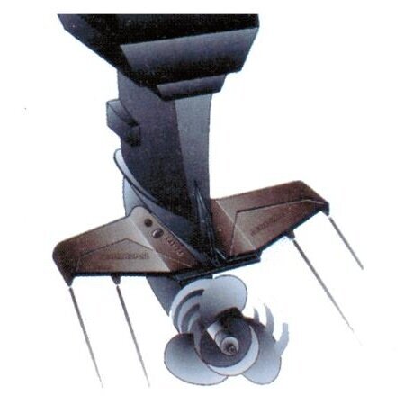 STREAMLINED STABILIZING SYSTEM FOR OUTBOARDS STREAMLINED STABILIZING SYSTEM FOR OUTBOARDS