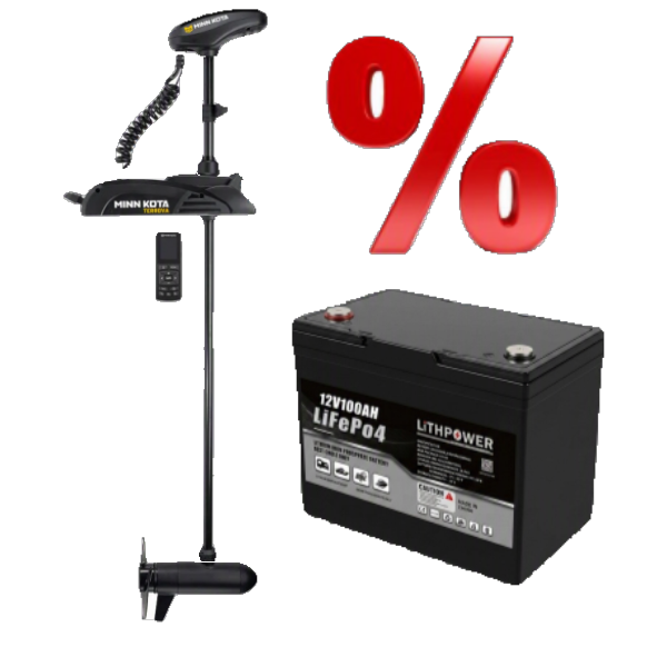 Specialus pasiūlymas – TERROVA 55/WR/54" + LiFePO4 100AH 12v akumuliatorius Specialus pasiūlymas – TERROVA 55/WR/54" + LiFePO4 100AH 12v akumuliatorius